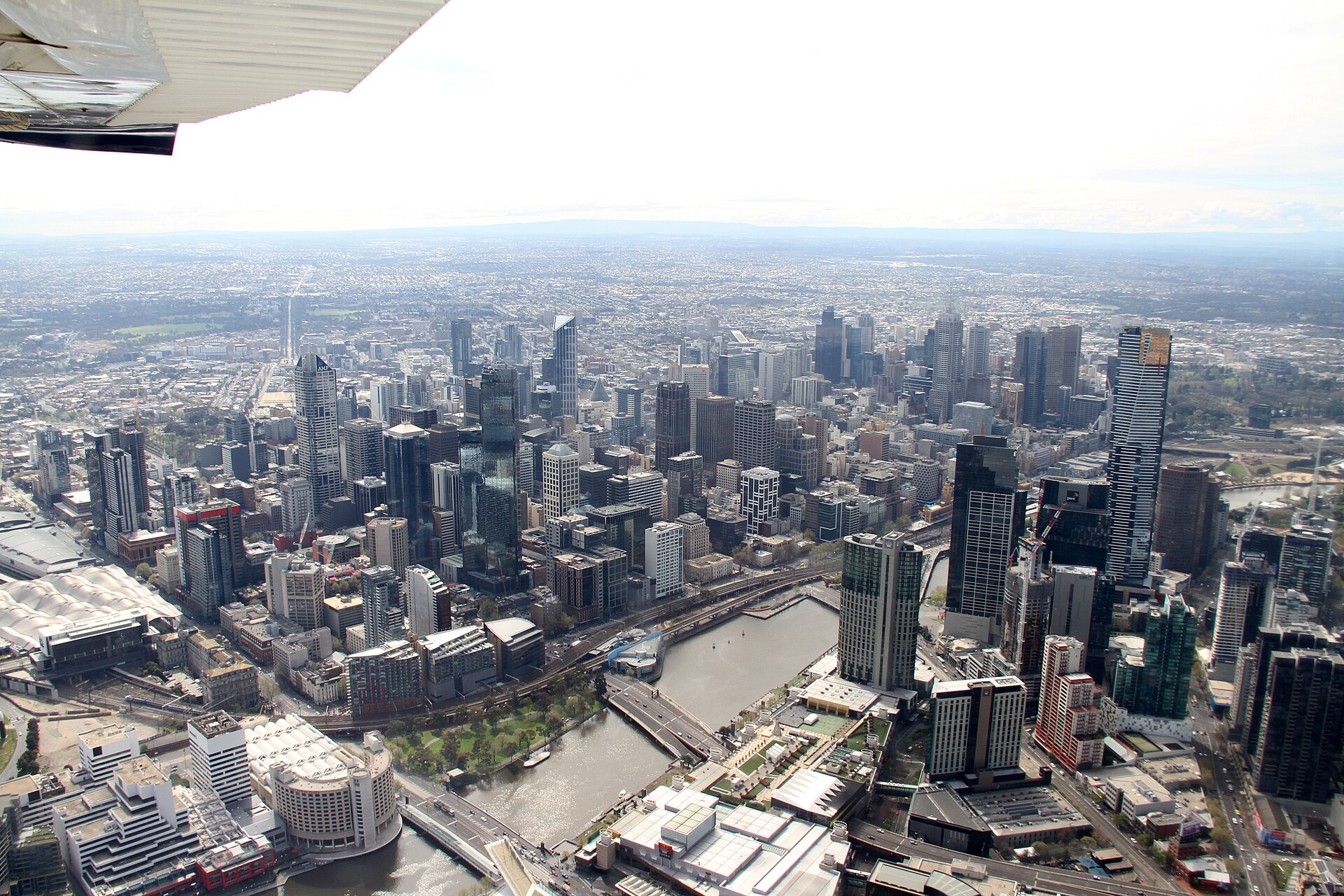 The Melbourne skyline, where Firmus operates one of its two data centres