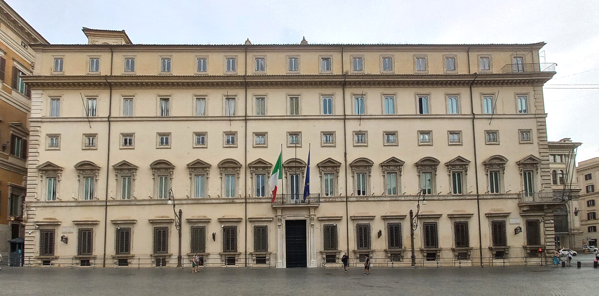 Palazzo Chigi, Rome, seat of the Italian government, June 2024